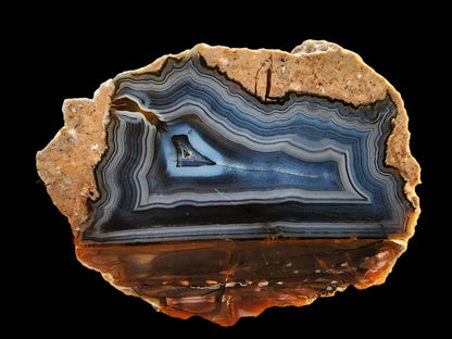 Blue Agate Pair