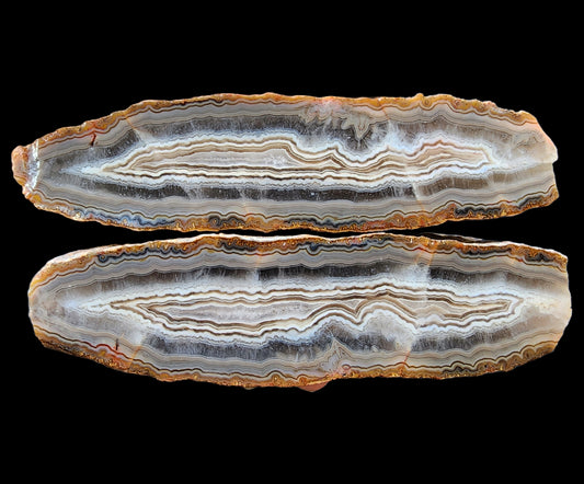 Banded Agate Pair