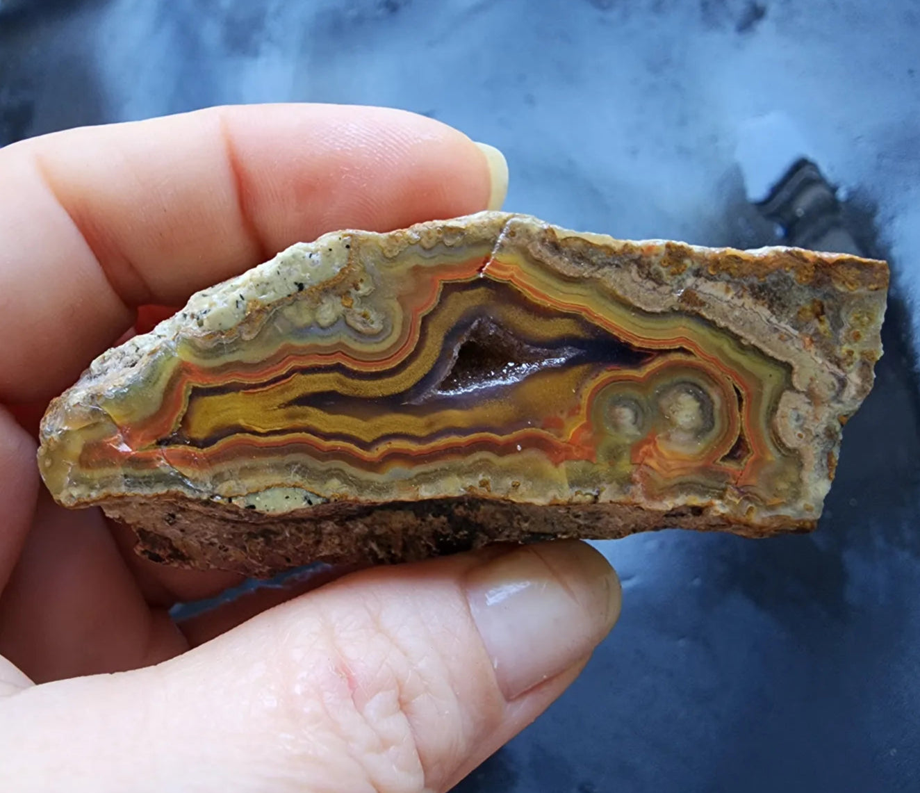 Colorful Druzy Agate