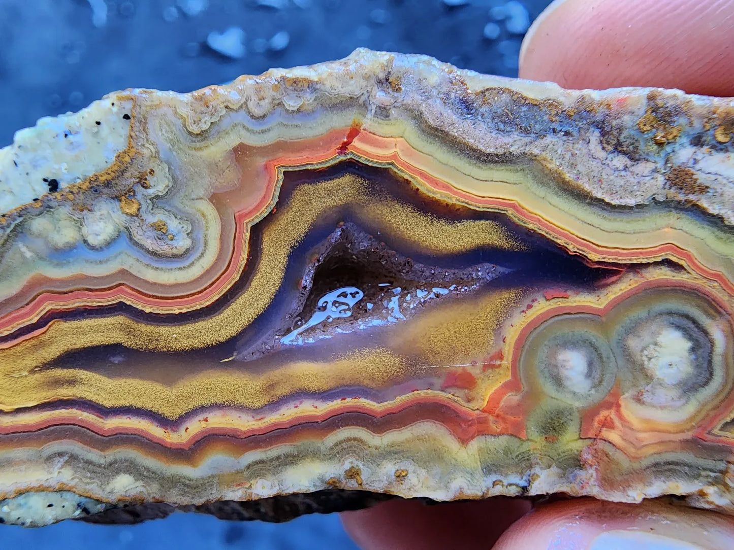 Colorful Druzy Agate