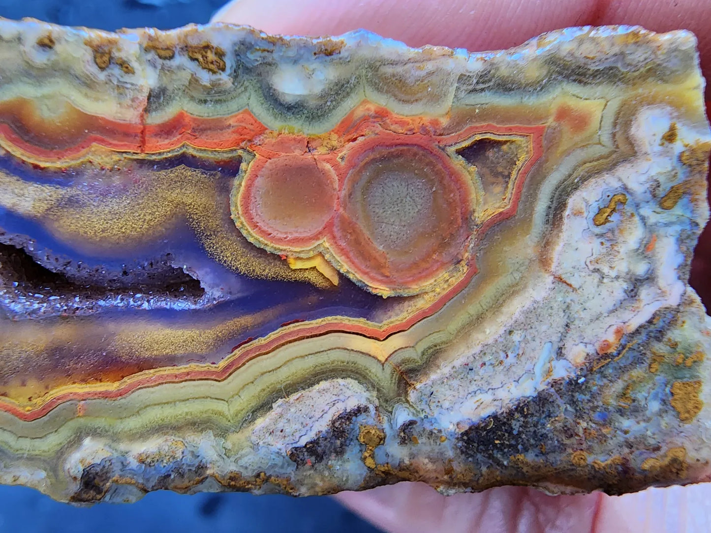 Colorful Druzy Agate