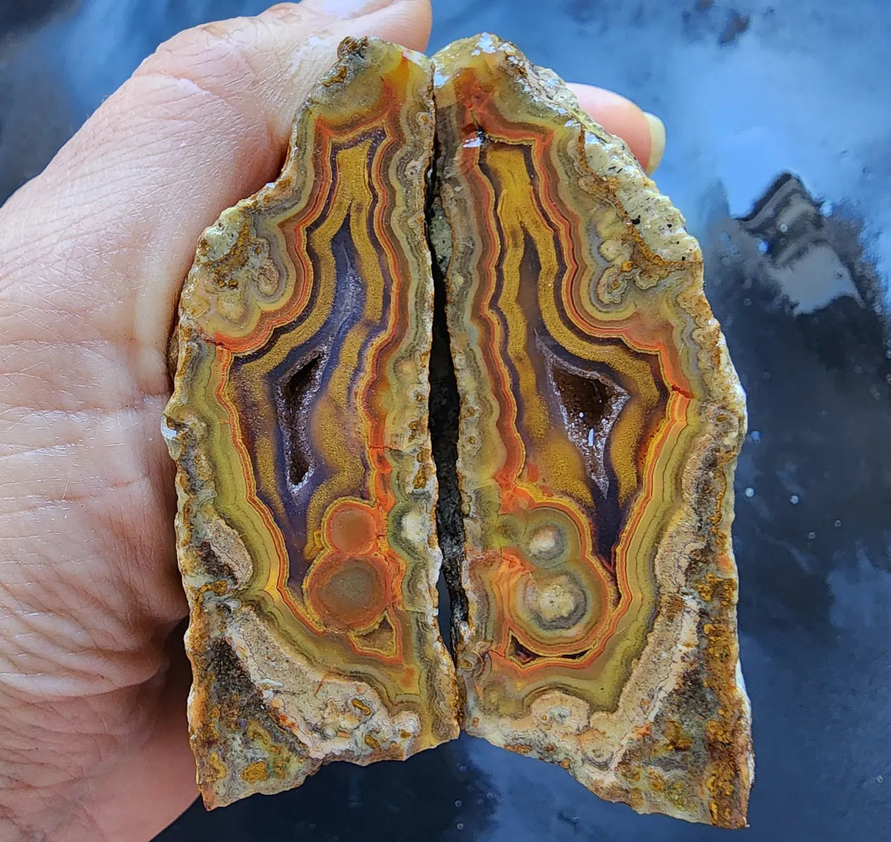 Colorful Druzy Agate