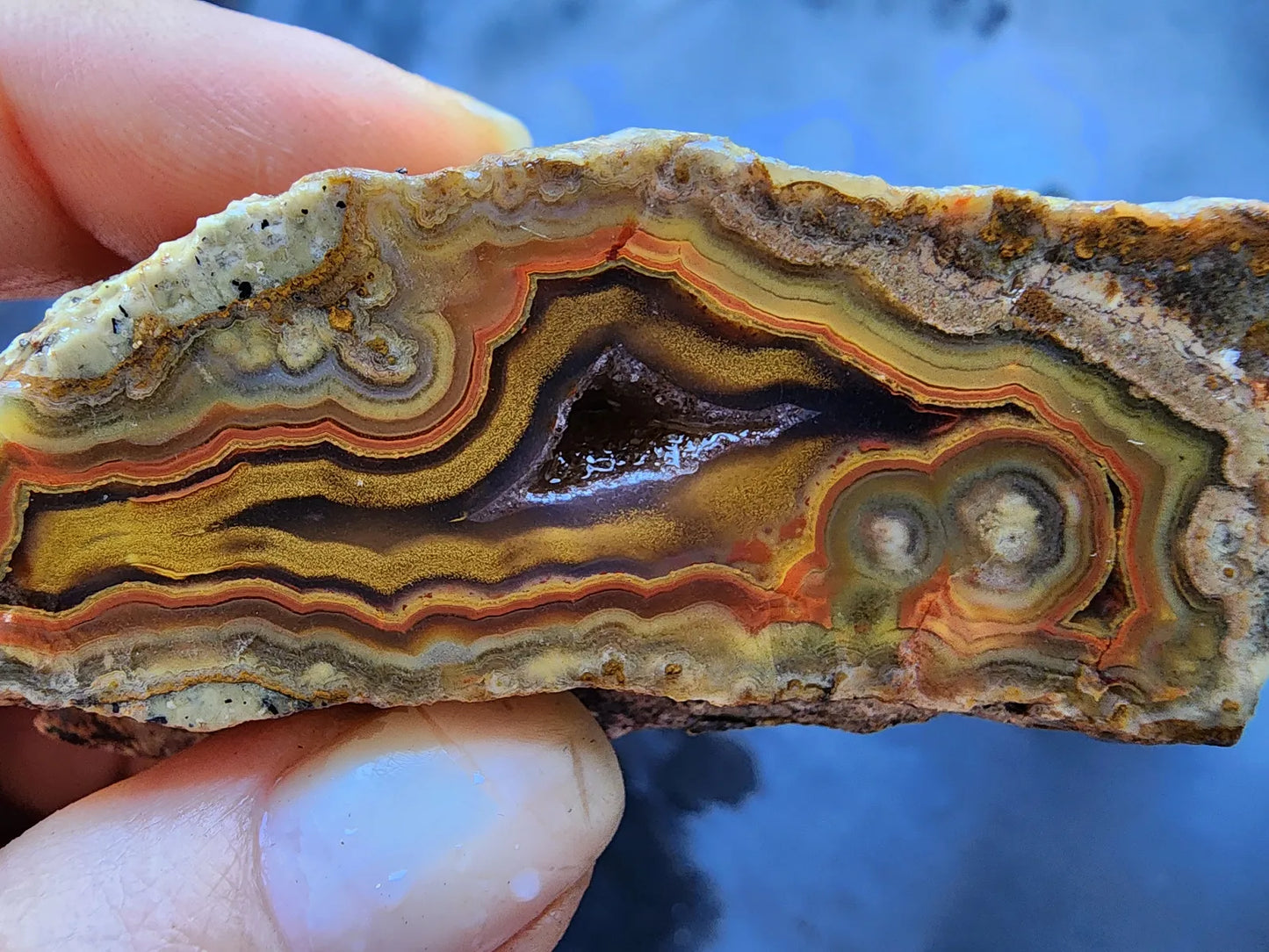 Colorful Druzy Agate