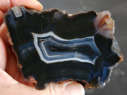 Black Banded Agate