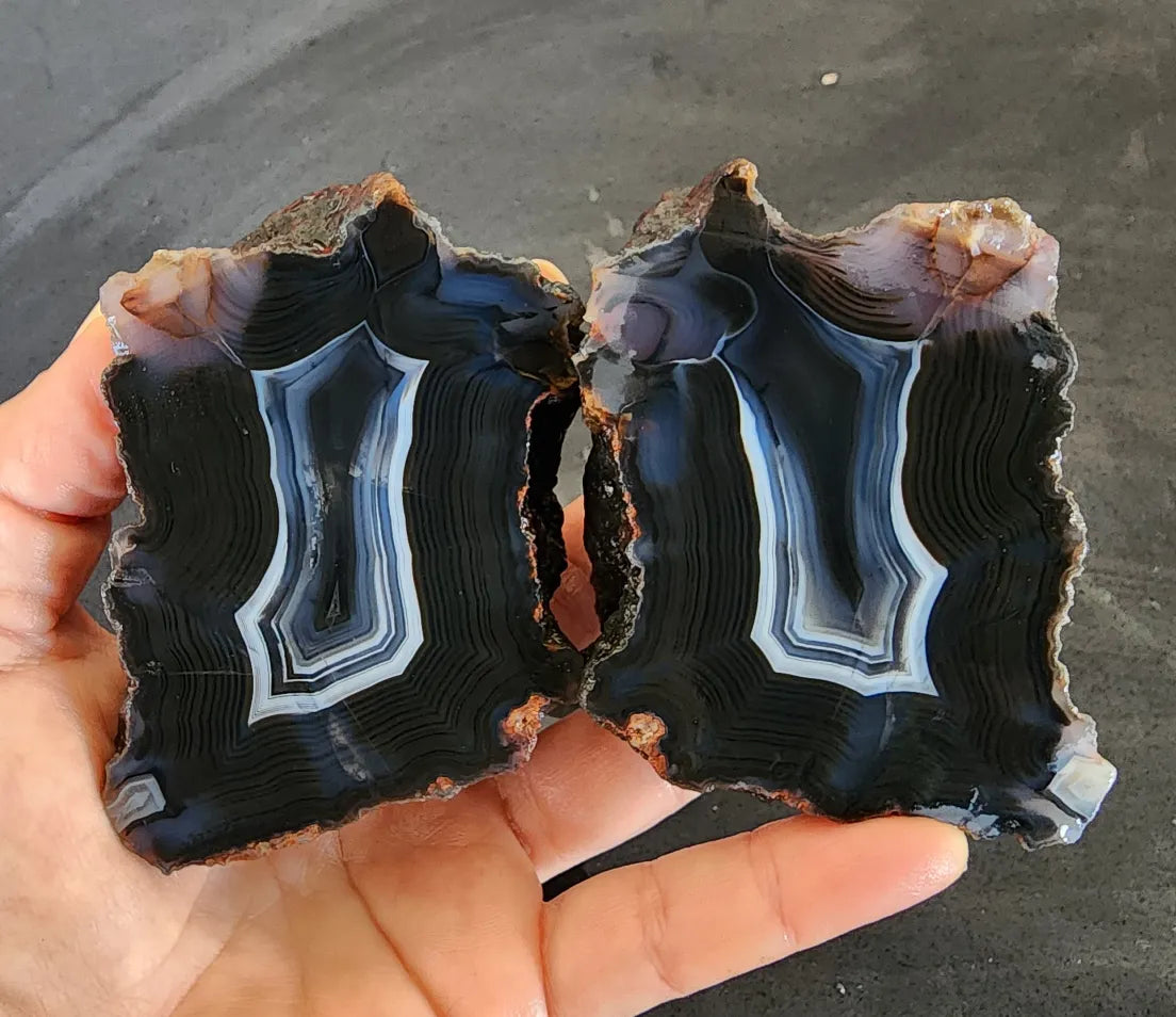 Black Banded Agate