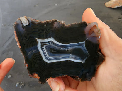 Black Banded Agate