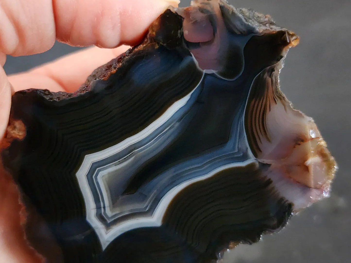 Black Banded Agate