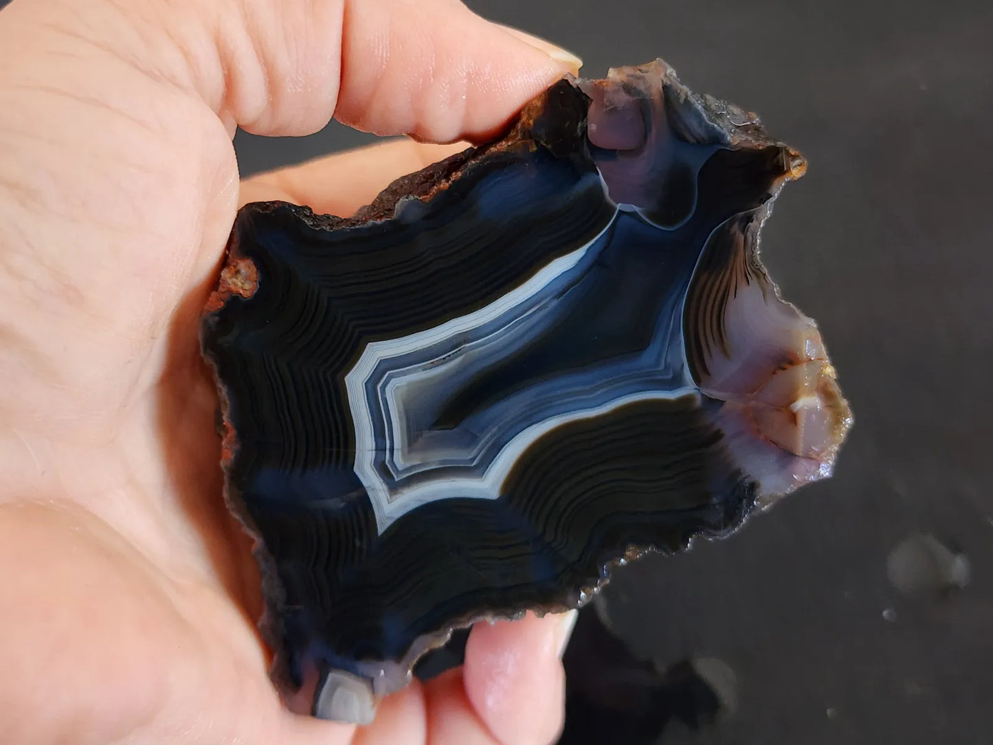 Black Banded Agate