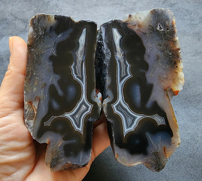 Black & White Agate