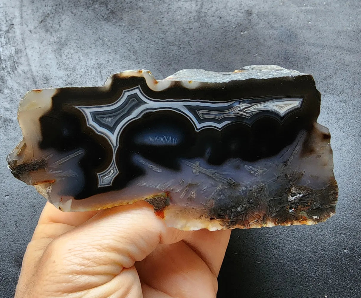 Black & White Agate