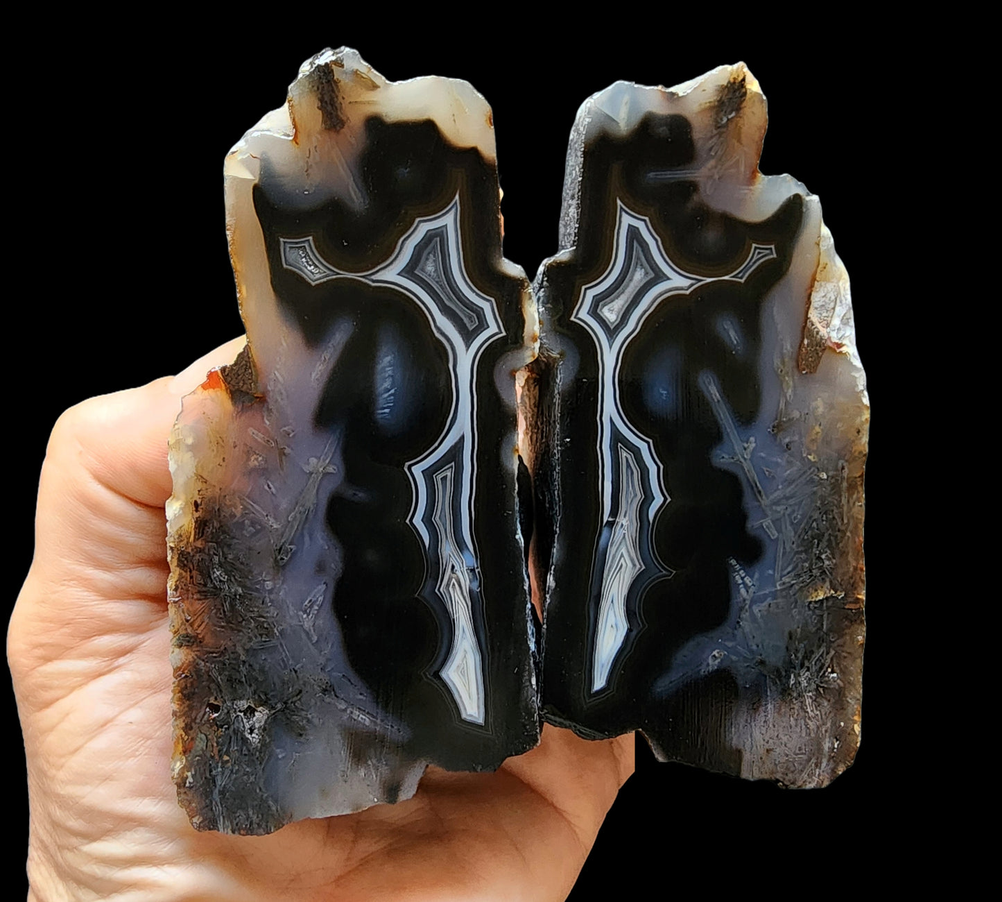 Black & White Agate