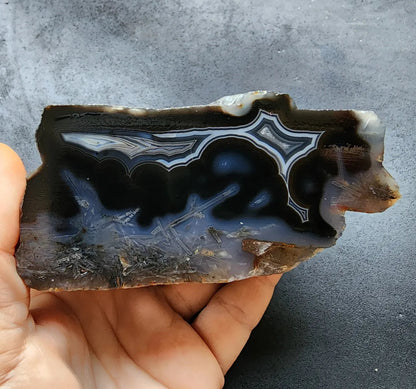 Black & White Agate