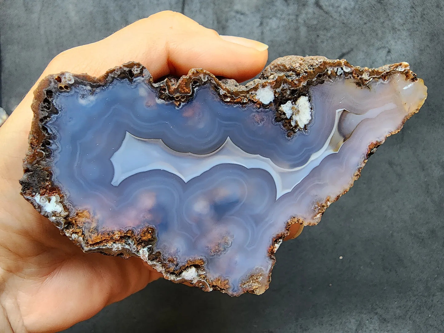 Light Blue 3D Agate