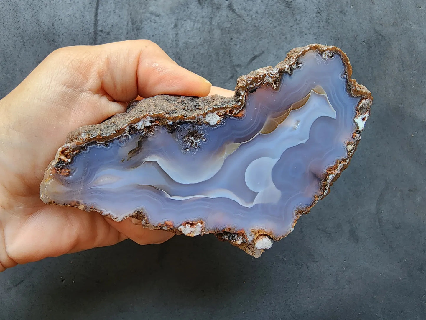 Light Blue 3D Agate