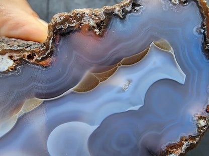 Light Blue 3D Agate