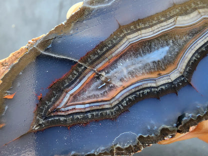 Dark Blue Agate