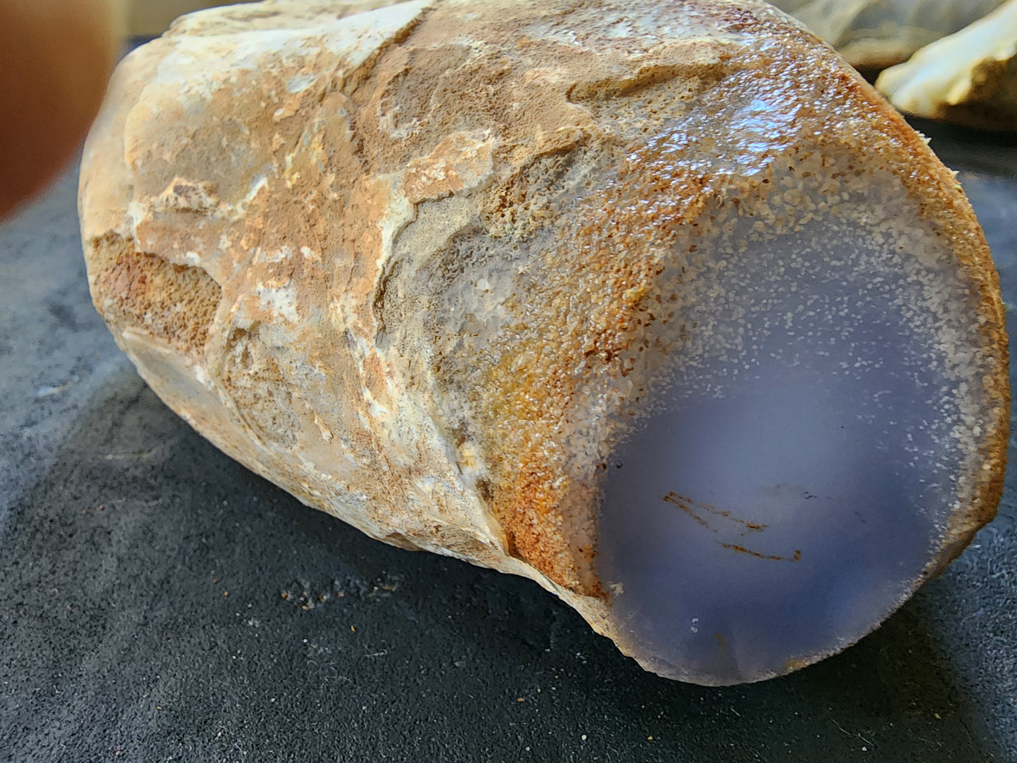 Raw Blue Chalcedony
