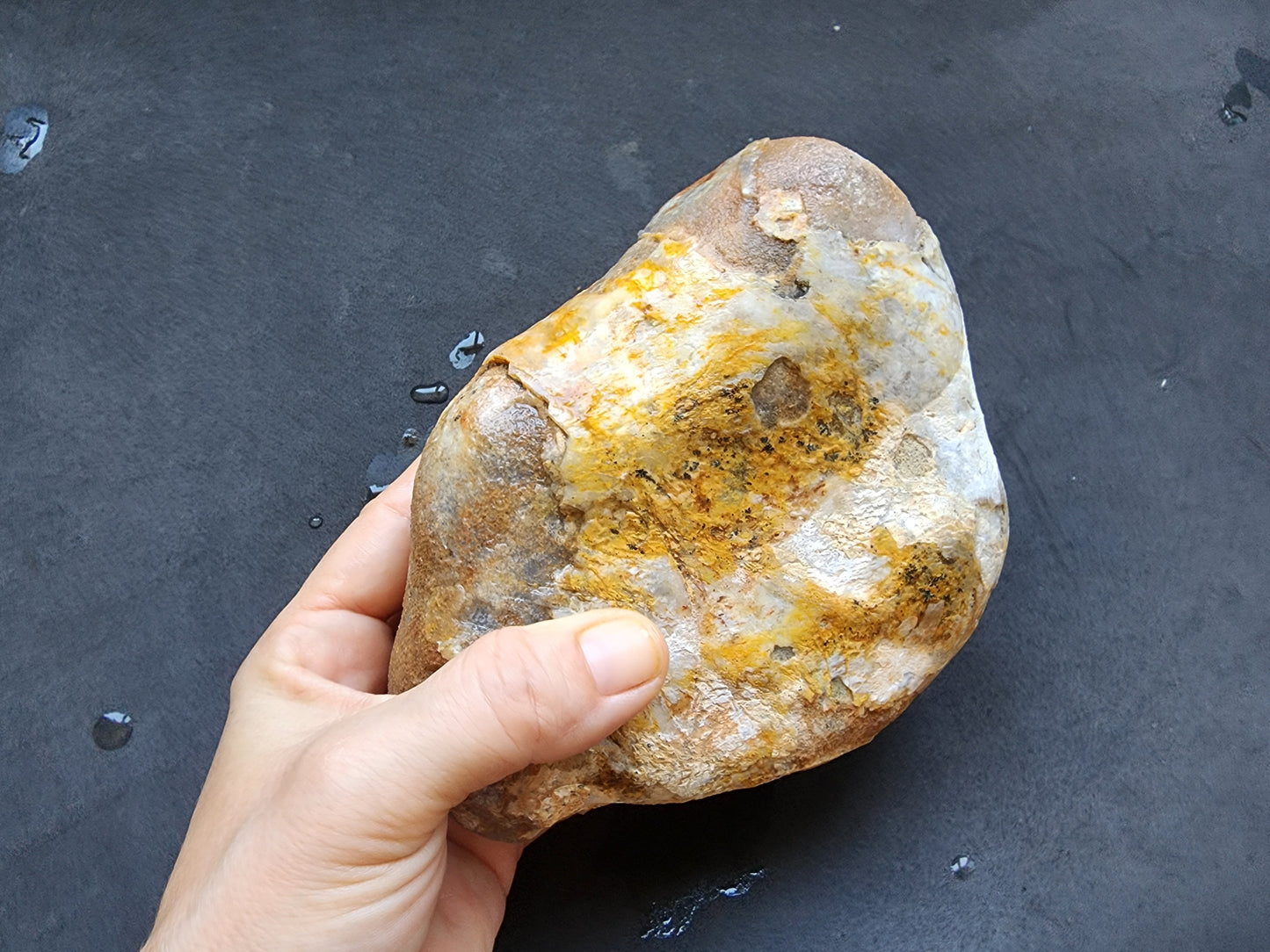 Raw Blue Chalcedony