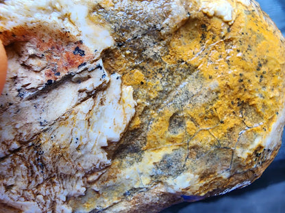 Large Blue Chalcedony Rough