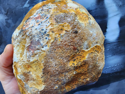 Large Blue Chalcedony Rough