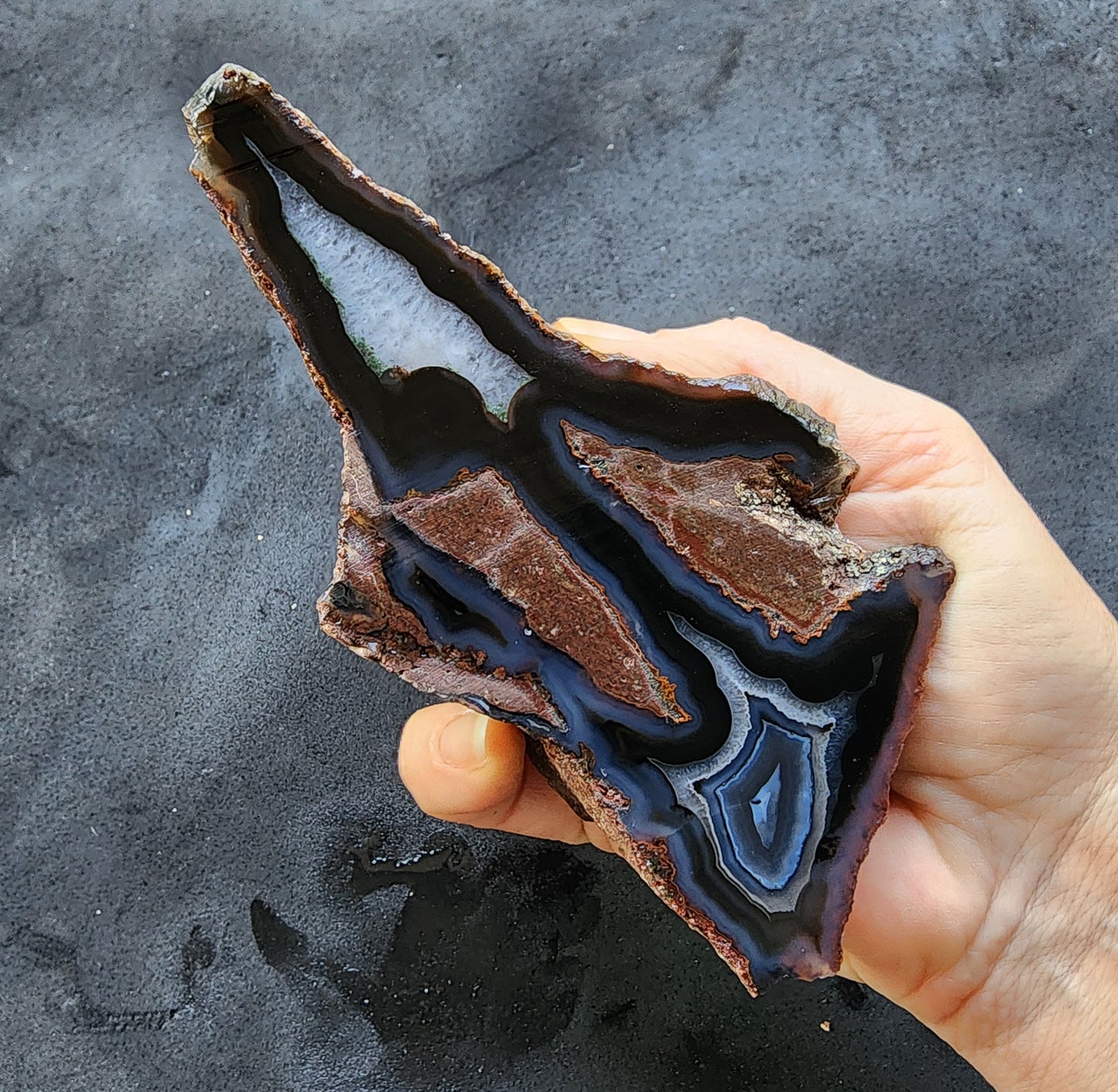 Brecciated Agate