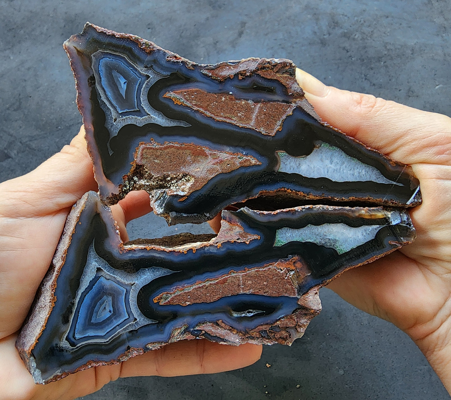 Brecciated Agate