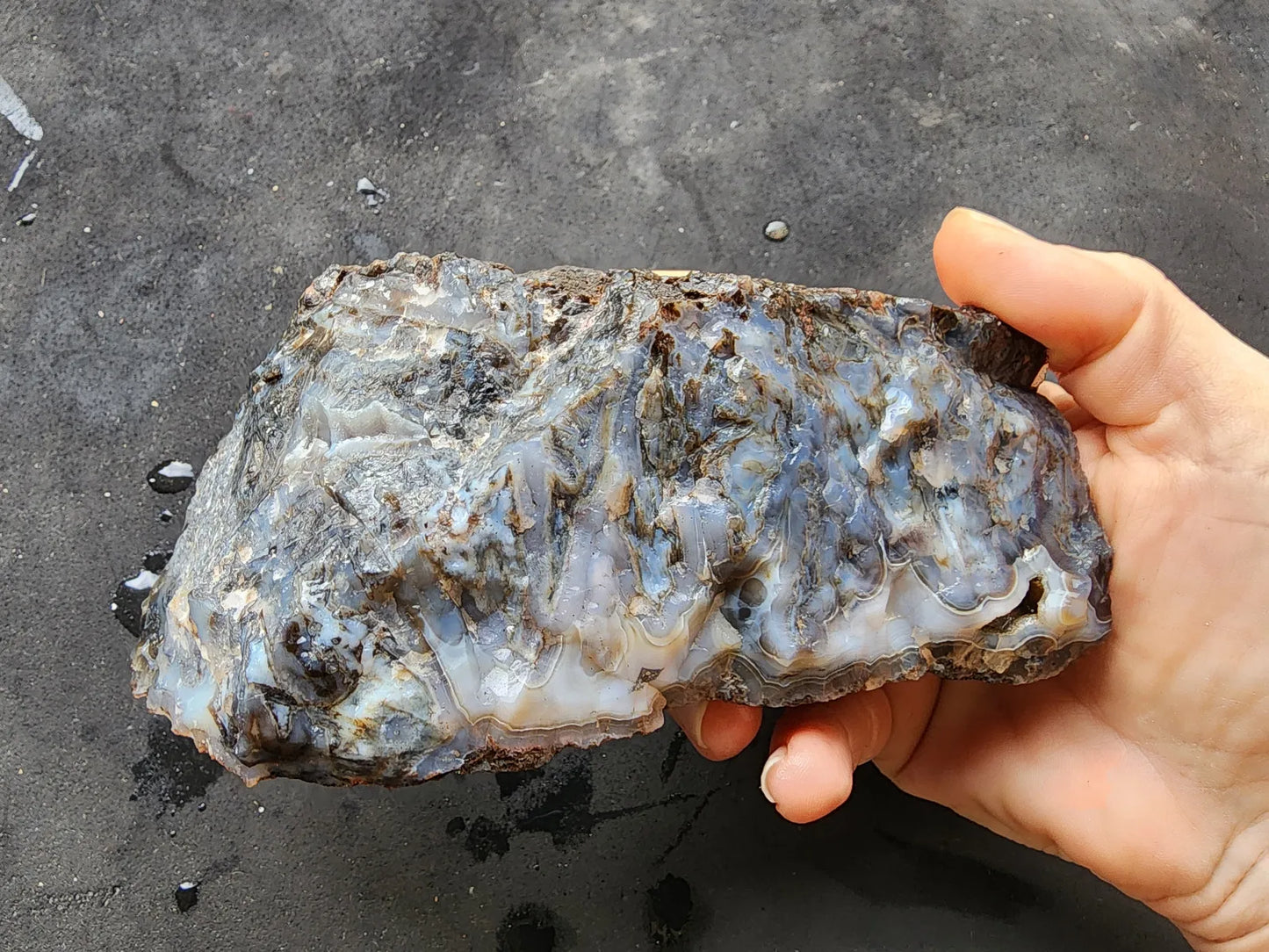 Pseudomorph Agate