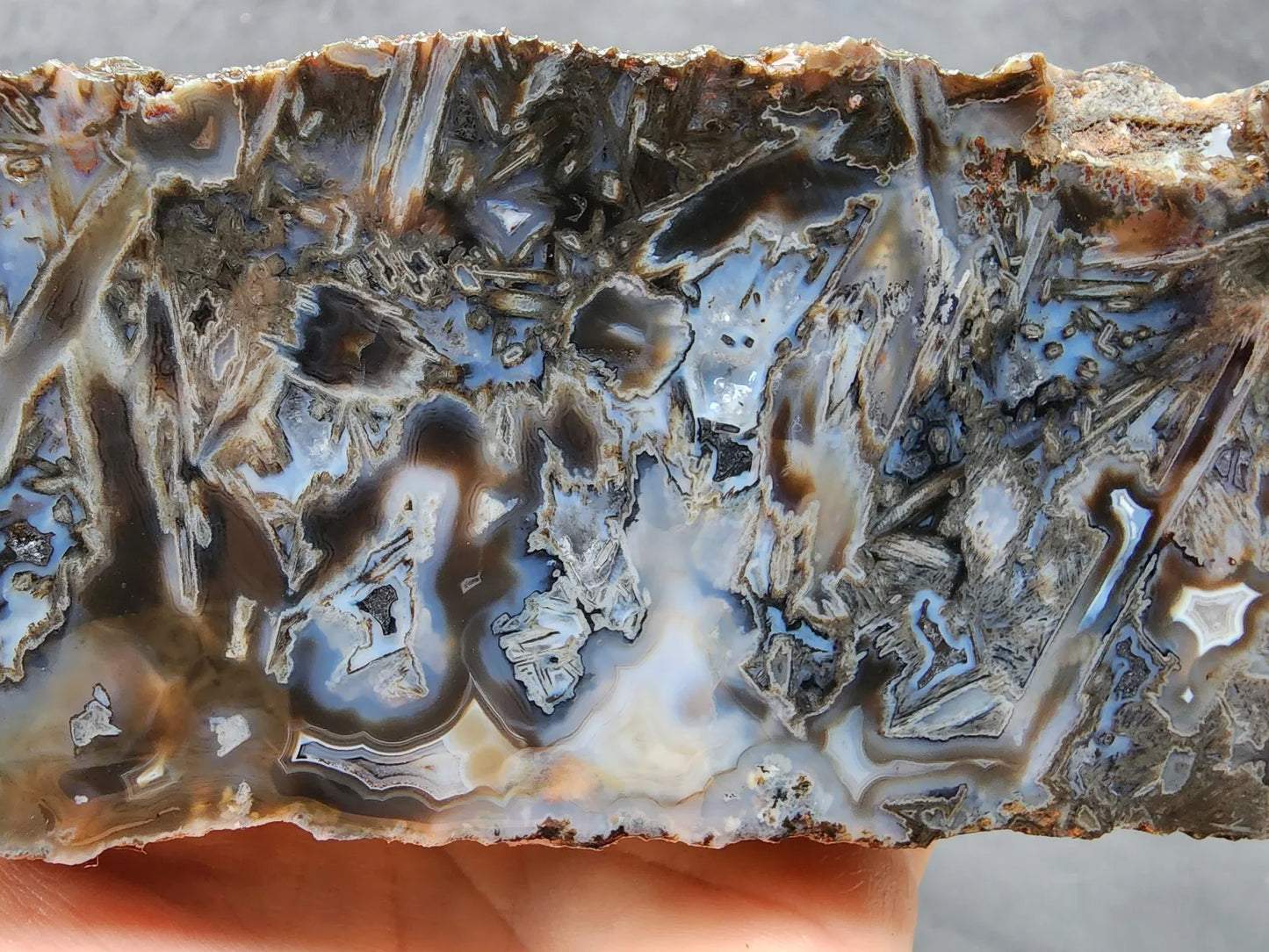 Pseudomorph Agate