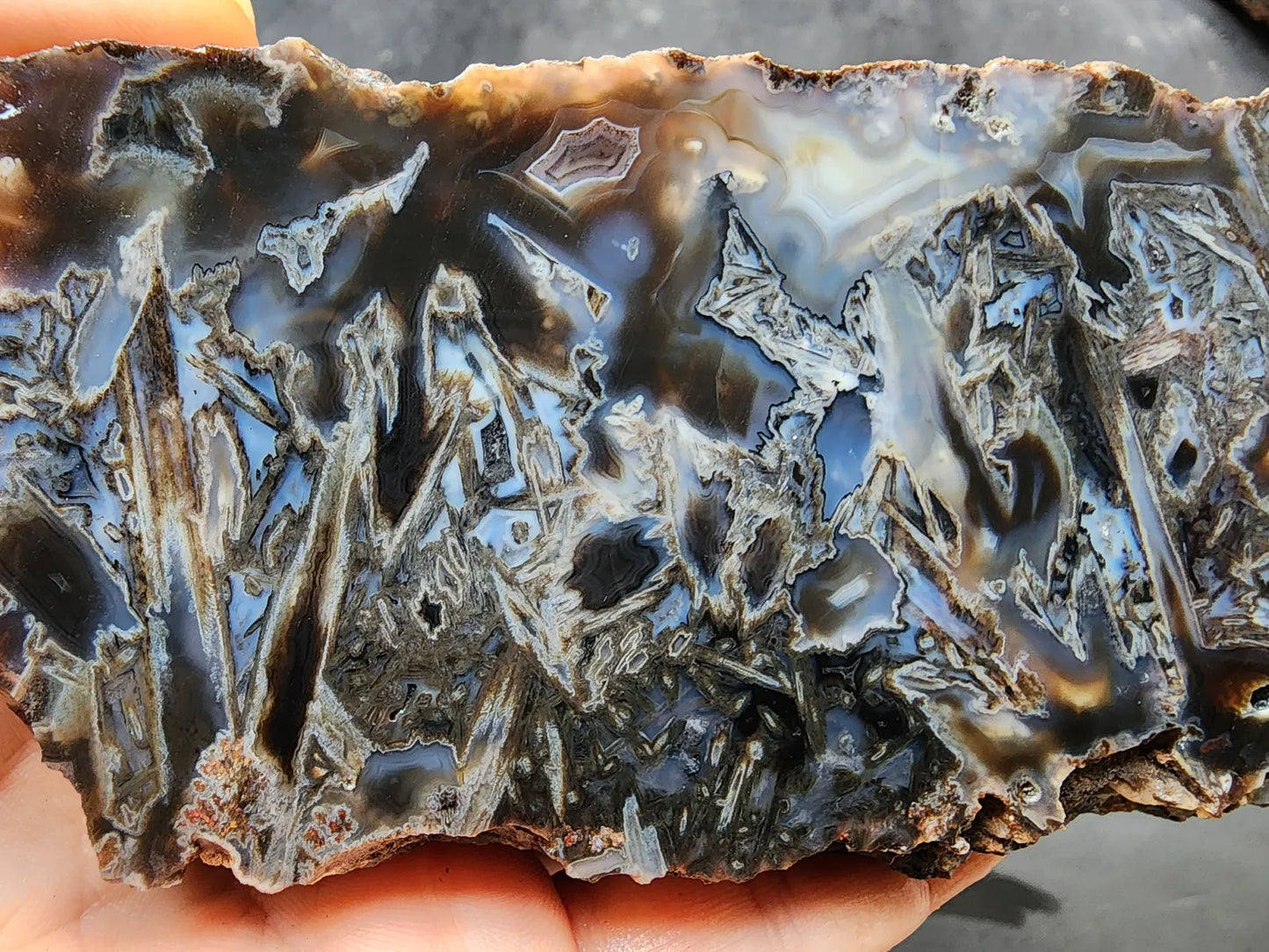 Pseudomorph Agate