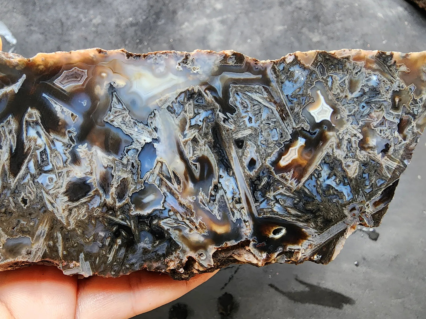 Pseudomorph Agate