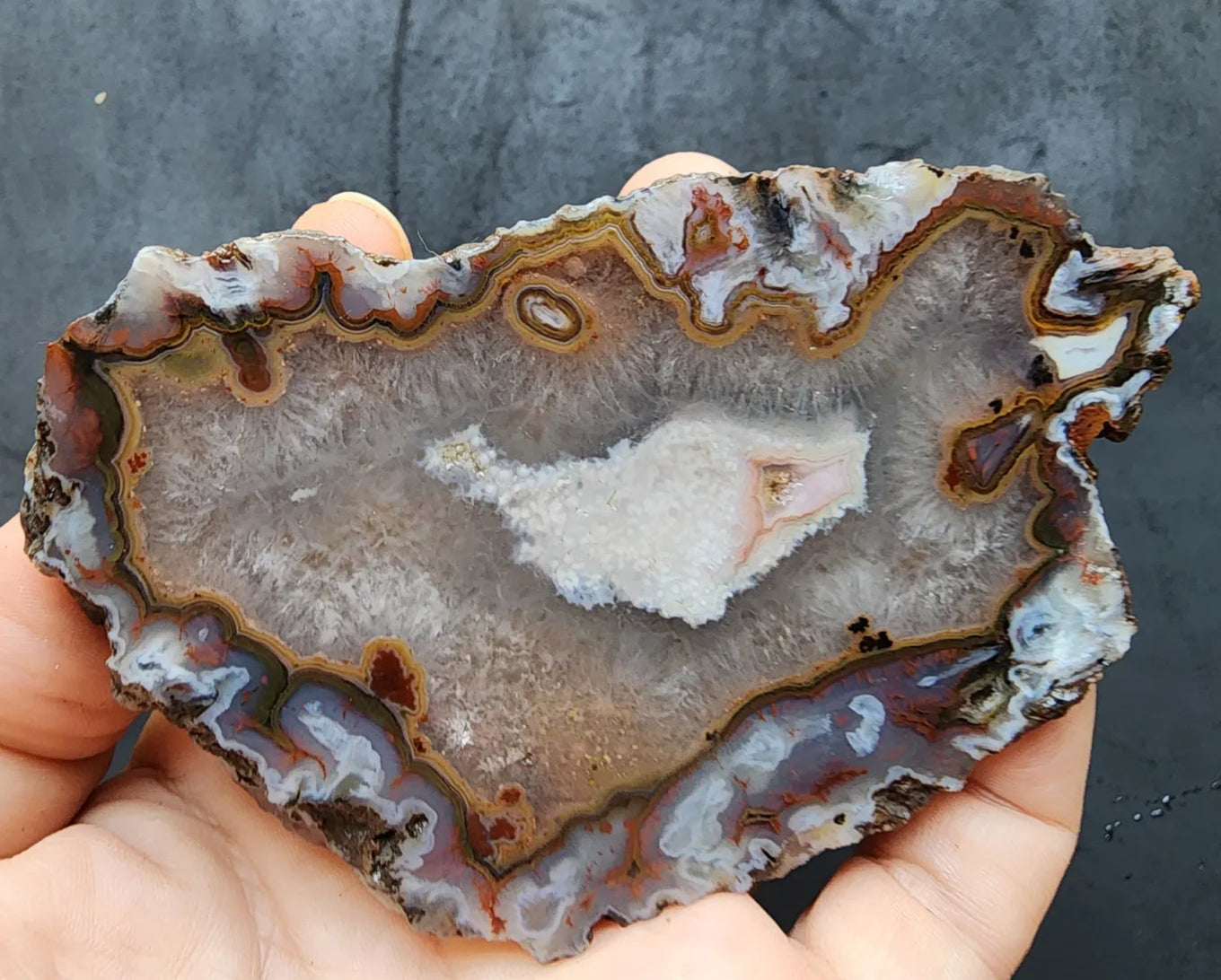 3D Floater Agate