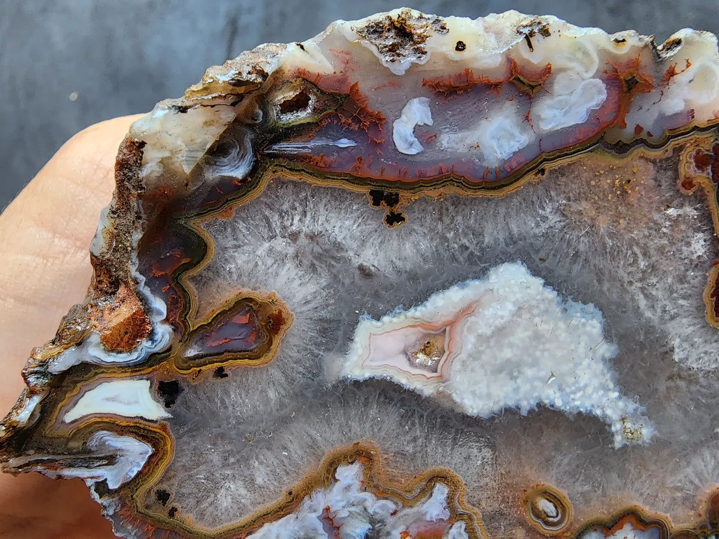 3D Floater Agate
