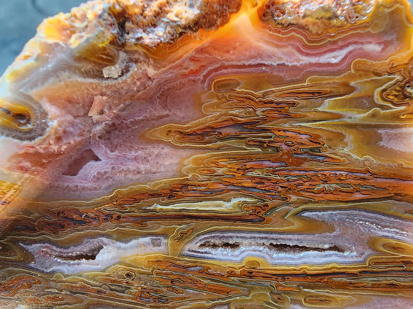 Druzy Agate