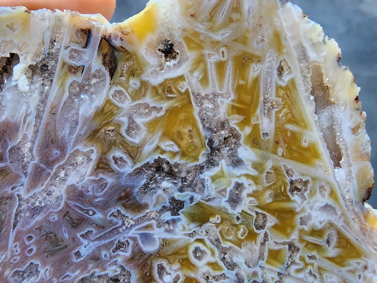 Yellow & Pink Agate