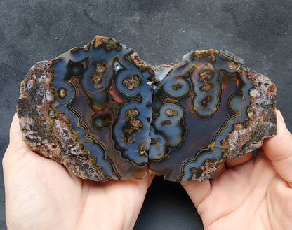 Beautiful Agate Pair