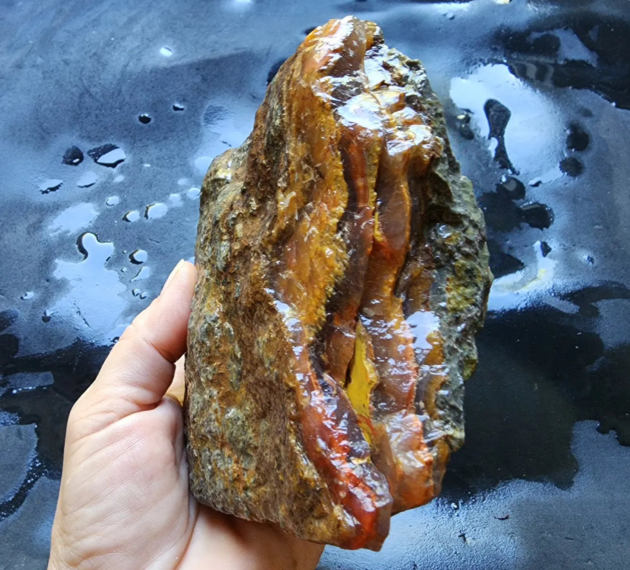 Unusual  Beautiful Agate