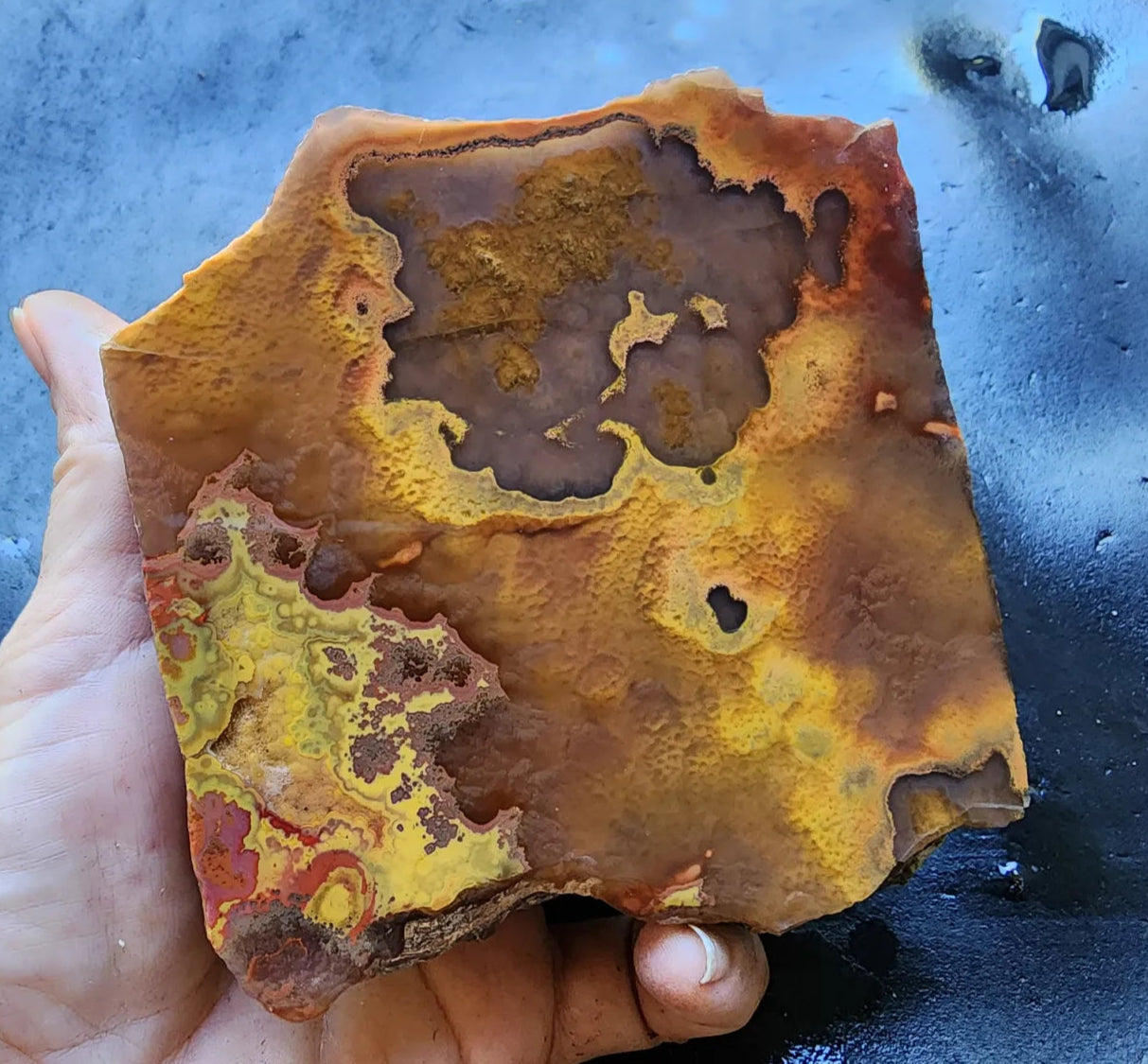 Unusual  Beautiful Agate