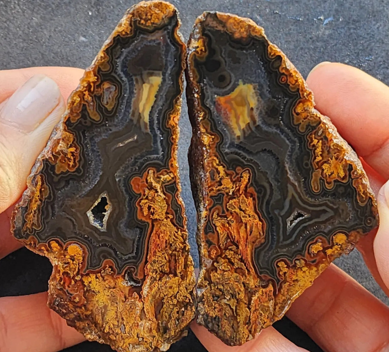 Flame Agate