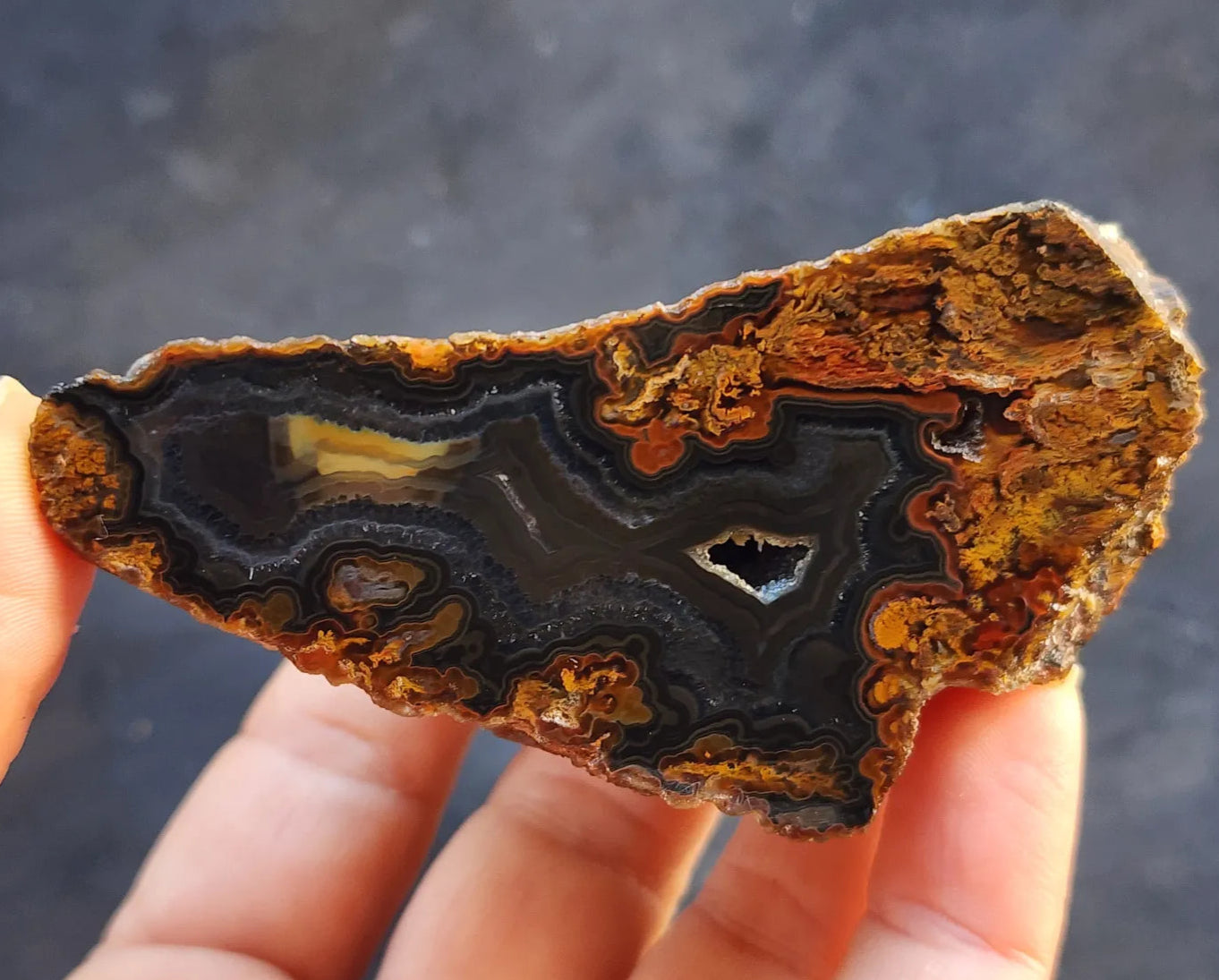 Flame Agate