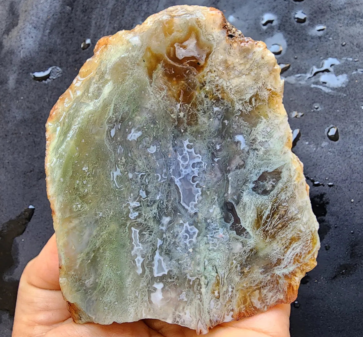 Green Moss Agate