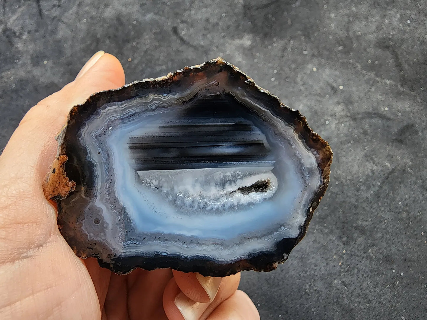 Frozen Landscape Agate