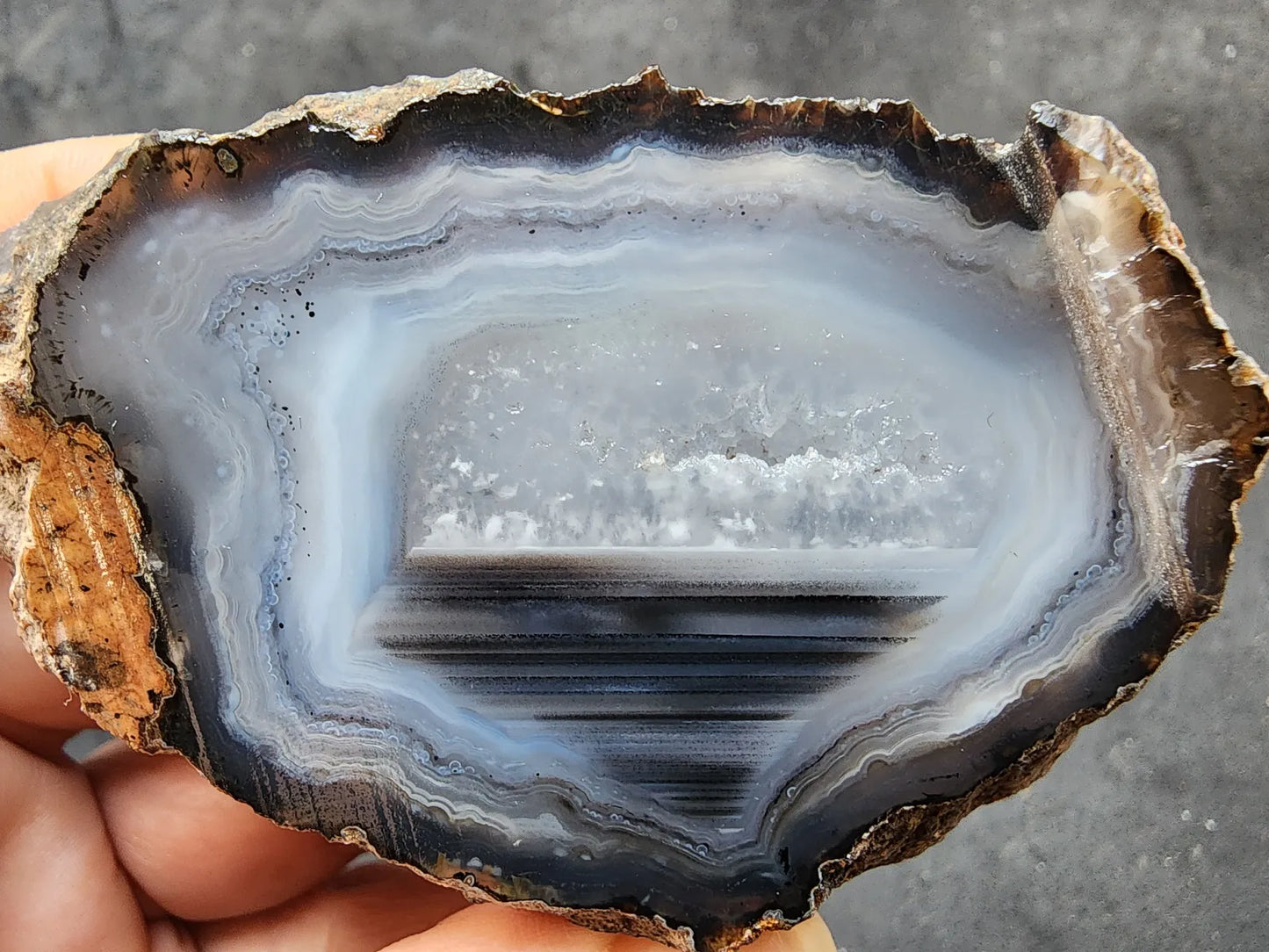 Frozen Landscape Agate