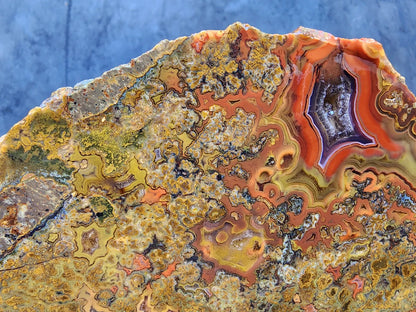 Colorful Plume Agate