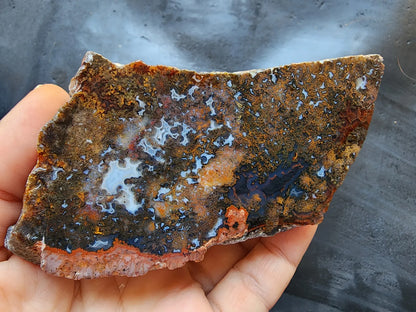 Colorful Plume Agate