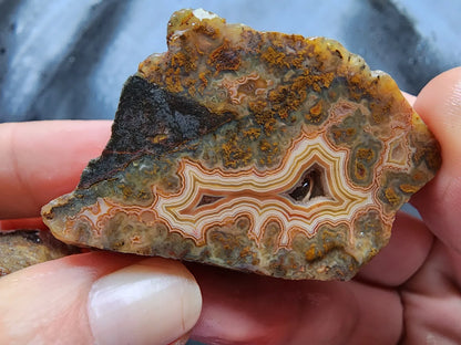 Druzy Plume Agate
