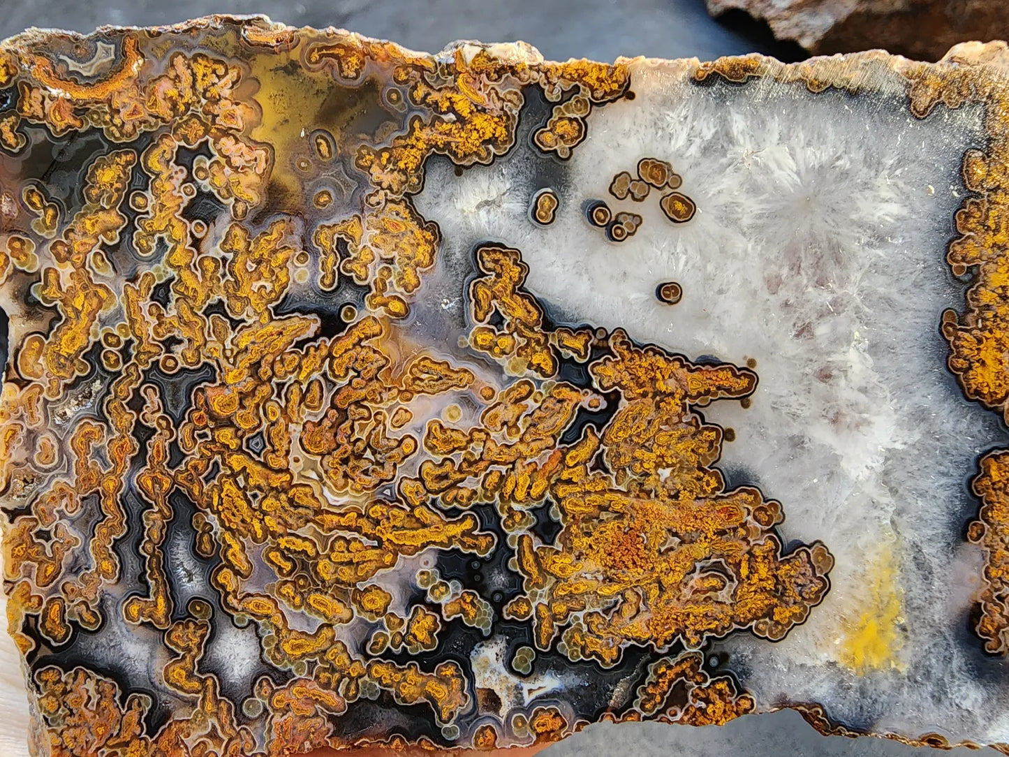 Yellow Moss Agate