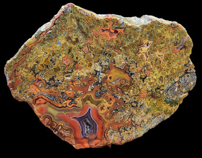 Colorful Plume Agate