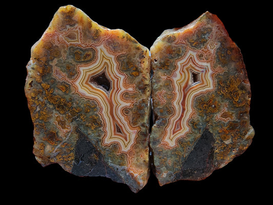 Druzy Plume Agate
