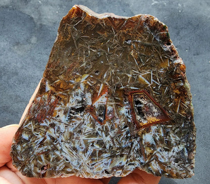 Polyhedral Agate Pair