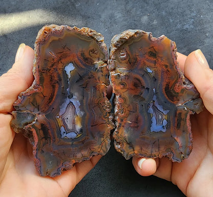 Red & Blue Agate